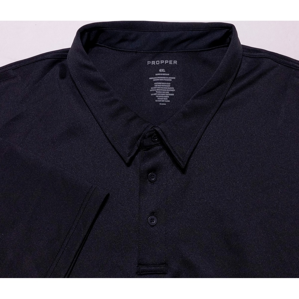 PROPPER Men's ICE Performance Polo Shirt‎ Uniform Tactical F5341 Black 6XL